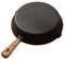 CIYODO 1pezzi Padella Ghisa Antiaderente Per Pentola Portatile Per Pancake Frittura e Grigliate Per e Outdoor Antiscottatura