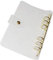 NUOBESTY Loseblatt-binder Notizbuch-binder-abdeckung Glitzer-binder Edelstahl-knopf