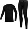 Towintec Thermounterwäsche Kinder Thermals Basisschicht Jungen Langärmeliges Oberteil & passende Unterteile Atmungsaktiv Schnell trocken Sport Unterwäsche Funktionswäsche für Fußball Ski l Basketball