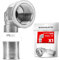 BOOPARTS - raccord multicouche à sertir - coude de transition à sertir multicouche Ø16 x 1/2 (15/21) femelle contour TH - pour joindre un tube multicouche et un raccord filleté femelle