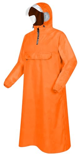 Andake Regenponcho Herren Damen Regenmantel Wasserdicht | Regencape mit Ärmeln Wiederverwendbar Regen Poncho für Fahrrad Wandern