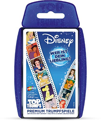 Winning Moves - TOP TRUMPS - Disney Classics - Disney-Kartenspiel - Alter 6+ - Deutsch