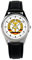 KIESENBERG Armbanduhr DDR Geschenk Artikel Idee Fan Damen Herren Unisex Analog Quartz Lederarmband Uhr 36mm Durchmesser B-1171