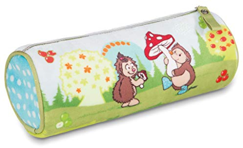 Nici 44074 Mäppchen rund Grizzlybär & Igel, Bunt