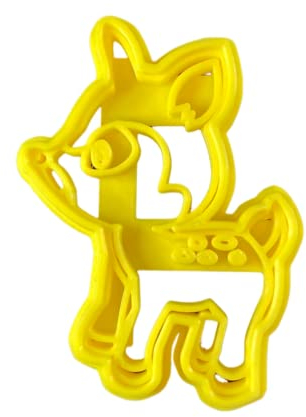 The Cookie Cutter Hub 8 cm Wald-Hirsch-Ausstechform, Plätzchen Ausstecher für Kekse, Ton, Backen, Dekoration