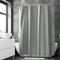 Loti Living Anti-Schimmel Duschvorhang 180x200 cm Grau - Wasserfestes Polyester - Inkl. Ringe - Shower Curtains - Duschvorhang Anti Schimmel - Duschvorhang Badewanne - Duschvorhang Grau