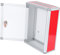 UPKOCH 1Pc Kummerkasten Ornament Container Wandhalterung Postfächer Roter Briefkasten Schließfach Express Box Post Mount Briefkästen Kreativer Kummerkasten Dekorativer Briefkasten