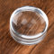 Dome Reading Magnifier, 8X 50mm Magnifier Acrylic Glass Dome Magnifier Glass Lens Portable Crystal Dome Magnifier Paperweight Reading Loup Optical Magnifier Magnifiers