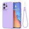 THIYUFUNS Hülle für Xiaomi Redmi 12 4G / 5G (6.79 Zoll) mit 2 Stück Schutzfolie Handyhülle,TPU Liquid Silicone Dünne Weiche Schutz Stoßfest Kratzfeste Case mit Mikrofaserfutter Schutzhülle - Lila