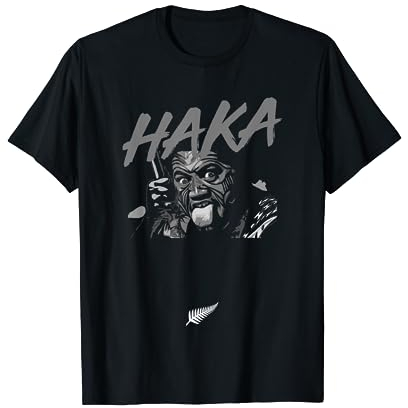 Neuseeland Rugby Fan T-Shirt, Haka Tee T-Shirt