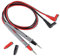 Smart Digital Multimeter,Digital Multimeter Smart, 1 Pair Multimeter Test Pin Electrician 10A Rubber Extension Cable Wire Pen Probe Removable Needle Replacement Measurement, with clip & 1 (Color : Wit
