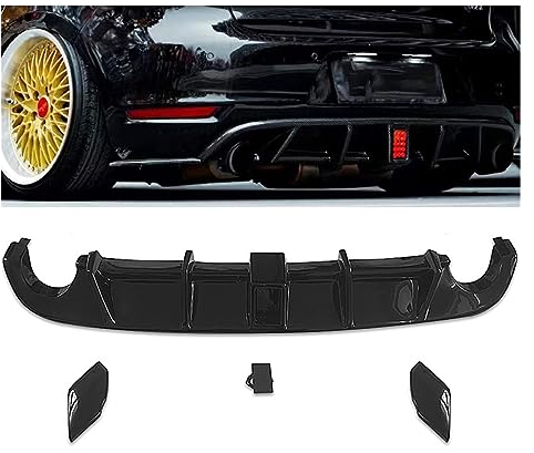 VW Golf MK6 GTI 2.0 Heckdiffusor Heckstoßstange 5K1 - Heckspoiler Stoßstange Schützen Abdeckung Zubehör