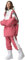 HOUZONIY Herren Damen Skianzug Schneeanzug Damen Skioverall Winter Warme Schnee Skifahren SäTze Outdoor Jumpsuit Mit Kapuze ReißVerschluss SkianzüGe Wasserdicht Snowboard Skisuit(T63+Rosa S)