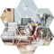 Hexagon Spiegelfliesen Selbstklebend 12 Stück - 10 x 8 cm - Dekorative Spiegelwand die Ihr Zuhause verschönern | HEXAGEM