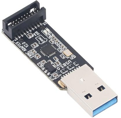 Jectse MKS EMMC-Adapter, USB 3.0-Kartenlesermodul, Adapter V2-Kartenleser, für MKS EMMC-Modul, Micro-Storage-Speicherkarte