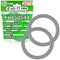 ONIX TECH 3 Piezas Junta Batidora para Base de Vaso Interno Ø 60 mm Exterior Ø 77 mm con Código Original KW650544 para Kenwood