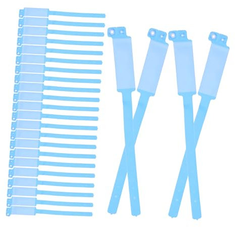 FOMIYES 1 Satz Medizinisches Armband Einwegarmband Patientenarmbänder Sicherheitsarmband Für Kinder -id-armband Id Sicherheitsarmbänder Tragbares Armband Pvc Sky-blue 100st