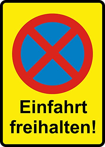 Daged Einfahrt Freihalten Aufkleber Parken Verboten Vinyl Schild Selbstklebende Karte Sticker TK- 033