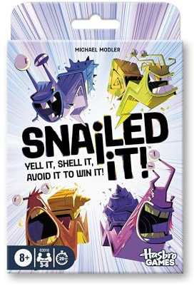 Snailed it! Game | Easy to Learn Family Games for Kids, Teens, and Adults | Snail Card Game | Ages 8 and Up | 3 to 6 Players | 20 Mins. | Kids Gifts