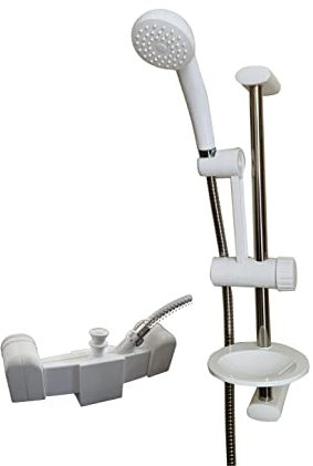 Mitigeur de douche et baignoire extensible moderne avec double fonctionnalité Installation facile et design élégant pour salle de bain
