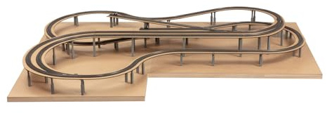 NOCH Easy Track - Kit di binari St Andreas, per scartamento H0, ideale per paesaggi e percorsi senza sforzo