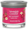 Yankee Candle Signature candela profumata | Lampone Rosso in tumbler piccolo | Candele di miscela di cera di soia lunga durata | regalo perfetto per le donne