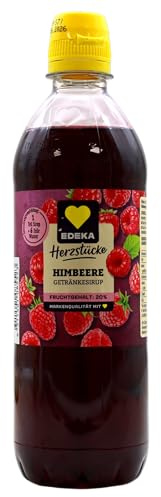 Herzstücke Himbeere Getränkesirup, 12er Pack (12 x 0.5 l)