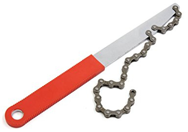 sourcing map Bike Cassette Remover Wrench Sprocket Chain Whip Flywheel Fixed Tool