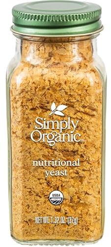 Simply Organic Nutritional Certified Yeast, 1.32 Ounce