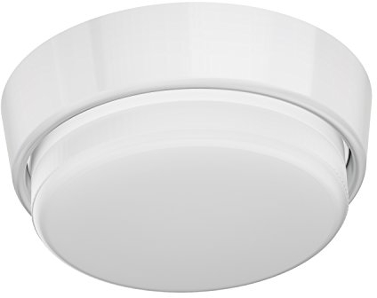 ledscom.de GX53 Lampen-Fassung INEL rund 90mm Ø inkl. LED Lampe 6,105W 560lm weiß