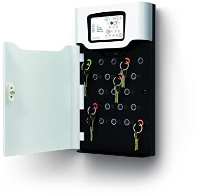 Traka21 - Schlüsselschrank mit Touchscreen - Protokolierung von Entnahme und Rückgabe von Schlüsseln - für 21 Schlüssel bzw. Schlüsselbunde - Stand-Alone