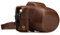Megagear Olympus Om-D E-M10 Mark Iii (14-42Mm) Ever Ready Custodia In Finta Pelle Per Fotocamera Con Tracolla Marrone Scuro Mg1346