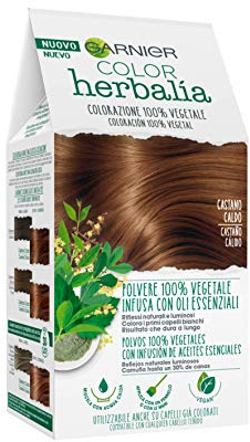 Garnier Color Herbalia Coloración 100% Vegetal - Castaño Cálido
