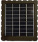 SEMAC - Panneau Solaire 12Volts pour caméra de Chasse 4G,Batterie intégrée 1500mAh,4 voyants LED pour état Batterie,IP54