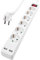 HEITECH Promotion GmbH 04003577 Steckdosenleiste, 250 V, 6-Fach, 1 Stück