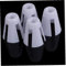 CULER 4pcs / Set Garnrolle Kegel Halter Kunststoff Coil-greifer-overlock-nähmaschine Zubehör