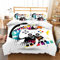 KKPW 3D Manette de Jeu Jeu vidéo Sets de Housses de Couettes Parure de Lit Housse de Couette et Taies d'oreiller pour Lit 1/2 Personne (Multicolore,140x200cm)