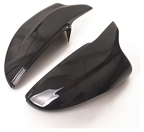 Spiegelkappen Für VW Für Beetle Für CC Für EOS Für Passat B7 Für Scirocco Für Jetta MK6 ABS Bright Black Farbe Gloss Black Car Rearview Mirror Caps Seitenspiegelkappe