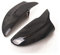 Spiegelkappen Für VW Für Beetle Für CC Für EOS Für Passat B7 Für Scirocco Für Jetta MK6 ABS Bright Black Farbe Gloss Black Car Rearview Mirror Caps Seitenspiegelkappe