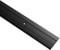 Gedotec Profilé de transition en aluminium à visser - Rail de transition pour sols - Longueur : 90 cm - Largeur : 37 mm - Noir - Profil de compensation perforé - 1 pièce - Seuil de porte