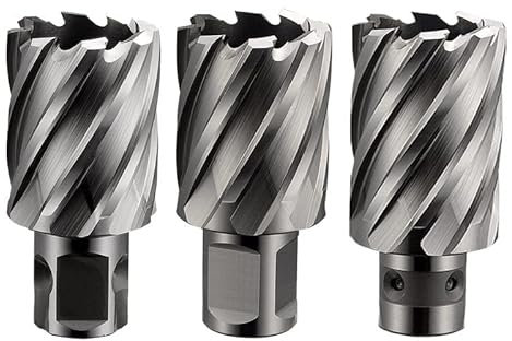 Punta da Trapano HSS-E Anulare Taglierina Foro Sega Punta Trapano per Trapano Magnetico 12-60mmx25mm Universale/Weldon/Fein Gambo Quick-in (Color : Universal Shank, Size : 58x25)