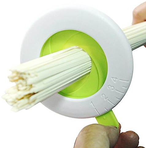 Novent Strumento misuratore di Pasta,Misuratore di Spaghetti accurato - Gadget per Controllo delle porzioni di Pasta per Cucina, 1-4 porzioni, Strumento di misurazione per Spaghetti ordinari