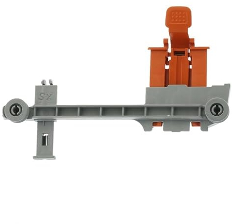 Masterpart Upper Top Basket Left Height Adjustment & Roller Wheels To Fit Hotpoint Dishwasher