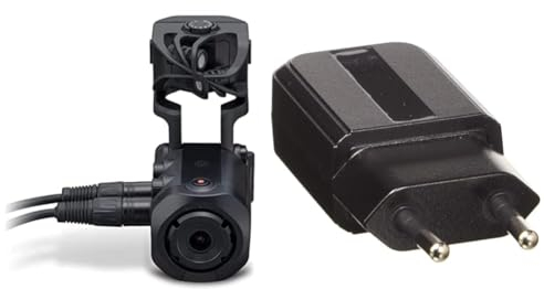 Zoom Q8n-4k Handy Video Recorder & AD 17 AC Adapter 240V für H1 MB/H2 N/H5/H6/R8/Q4/Q8