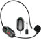 Giecy Cuffie microfono senza fili, sistema microfono wireless UHF, microfono ricaricabile e ricevitore wireless per amplificatore vocale, sistema PA, insegnante, guida turistica, pullman