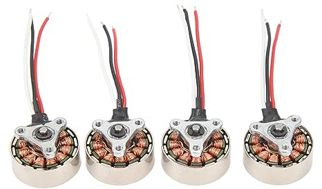 RC Motor sin Escobillas Ligero para 4 Ejes RC Aviones, 4 Piezas 1503 Avión Motor Eléctrico para Adultos