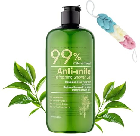 Tea Tree Anti-Fungal Body Wash 450ML | Back Acne Removal, Oil Control, Freshness, Mite Prevention and Cleanliness