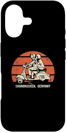 Hülle für iPhone 17 Saarbrücken DE Deutschland Deutschland Vintage Scooter Design