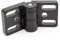 Scharnier Langloch, schwarz 40/40