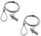 AOMGD 2 Pcs 6-Foot Kensington Laptop Lock Universal Notebook Combination Lock Security Cable 4 Digit Password Protections and Theft Deterrent for Most Notebooks, Desktops, Projectors, LCD and Plasma